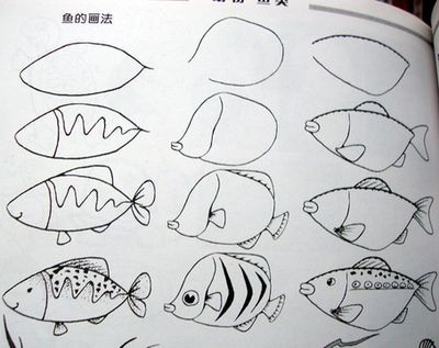 100種畫魚圖片：如何畫出可愛或卡通風(fēng)格的魚