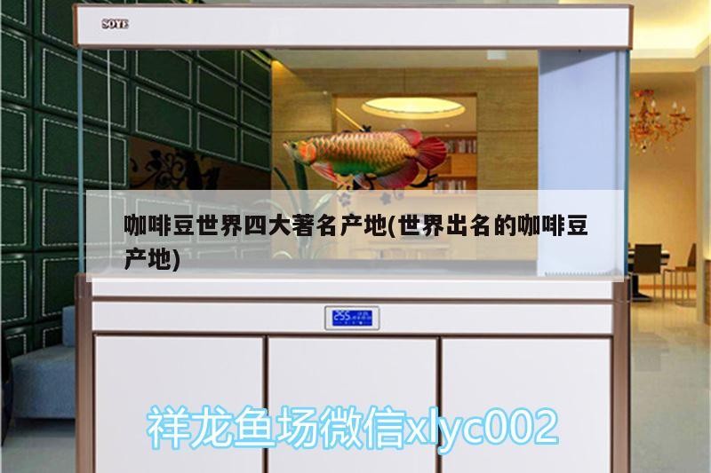 咖啡豆世界四大著名產地(世界出名的咖啡豆產地)