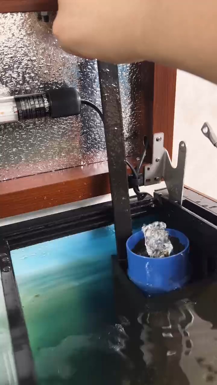 請問下慮魚缸的管件，怎么清理？