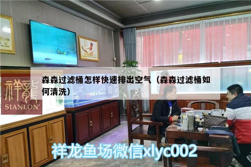 森森過濾桶怎樣快速排出空氣（森森過濾桶如何清洗）