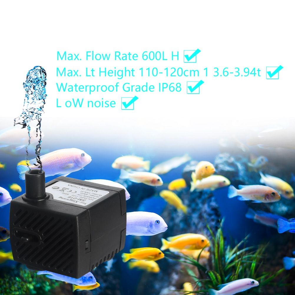 600×400的魚缸用多大的潛水泵：魚缸潛水泵功率魚缸潛水泵功率魚缸潛水泵選擇指南