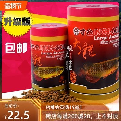 金龍魚增色飼料的選購指南：金龍魚增色飼料的選擇指南