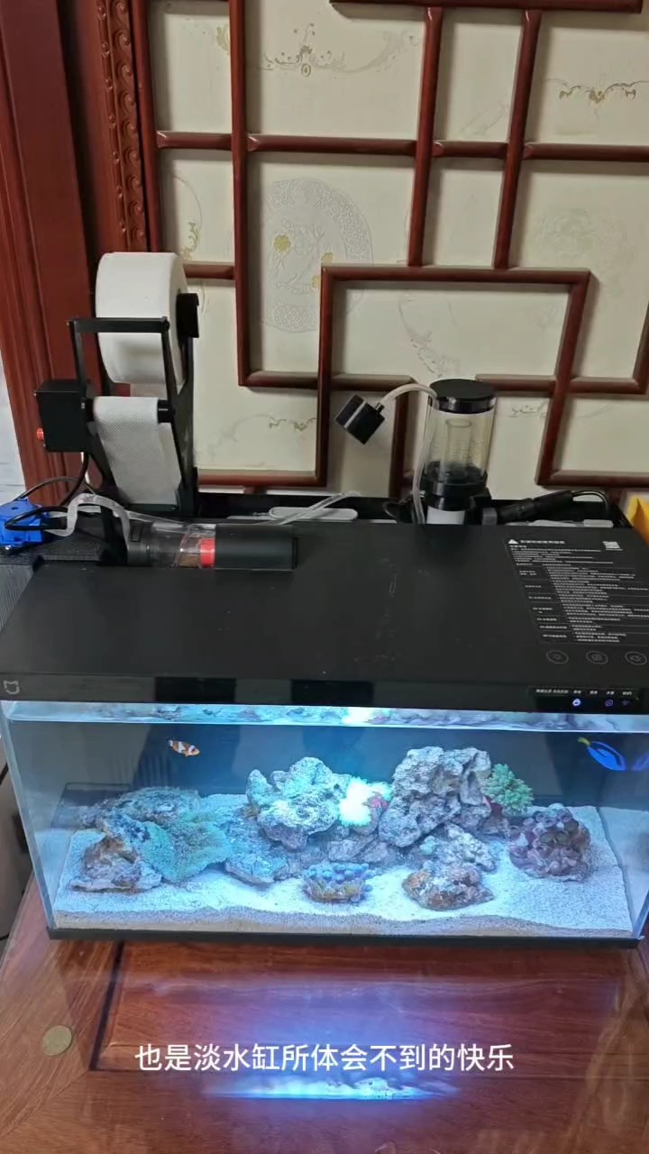 小米魚缸改海缸
