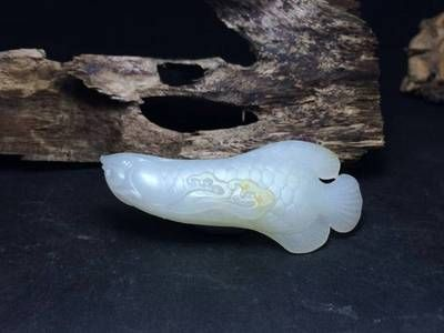 金龍魚玉石雕寓意什么