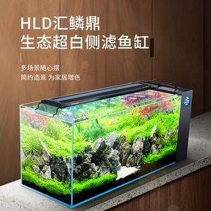 側濾魚缸造景：側濾魚缸造景是一種在魚缸內進行布置的方法和方法