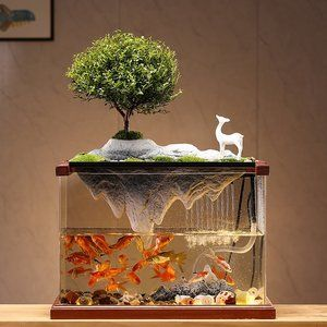 玻璃魚缸和陶瓷魚缸哪個更好：玻璃魚缸和陶瓷魚缸如何選擇魚缸材質的魚缸材質哪種好