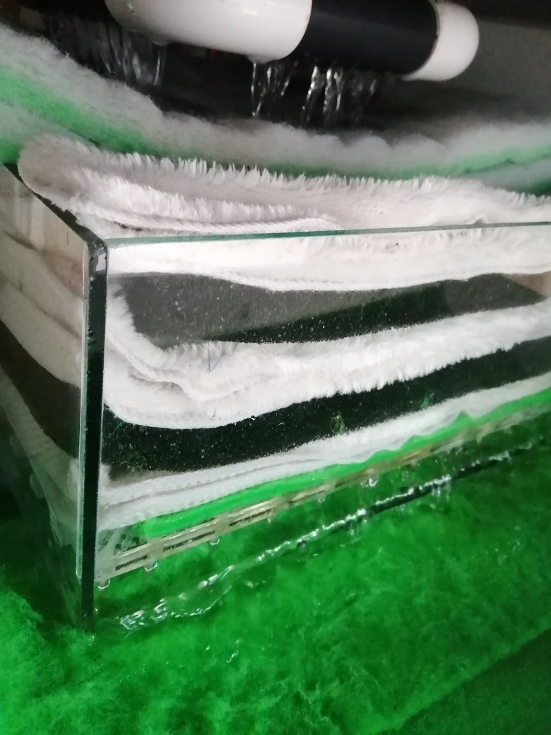 雙十一，網購一年的魚糧，濾棉！
