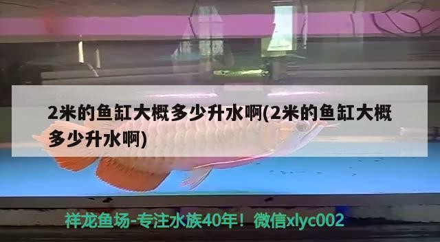 2米的魚缸大概多少升水啊(2米的魚缸大概多少升水啊)