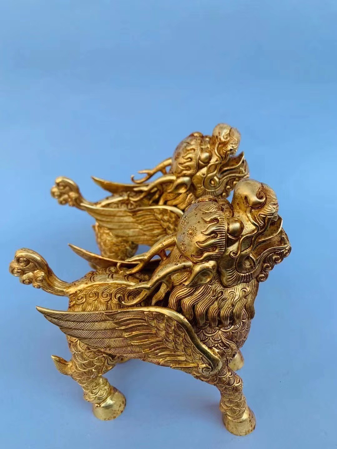 金<strong><mark>麒麟</mark></strong>擺件