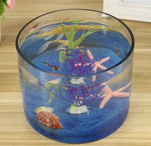 玻璃圓柱魚缸廠家：上海晶美有機(jī)玻璃圓柱魚缸生產(chǎn)廠家信息介紹