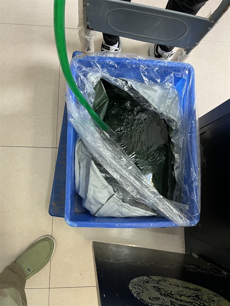 為了避免被龍魚打廢，50厘米了，送走。