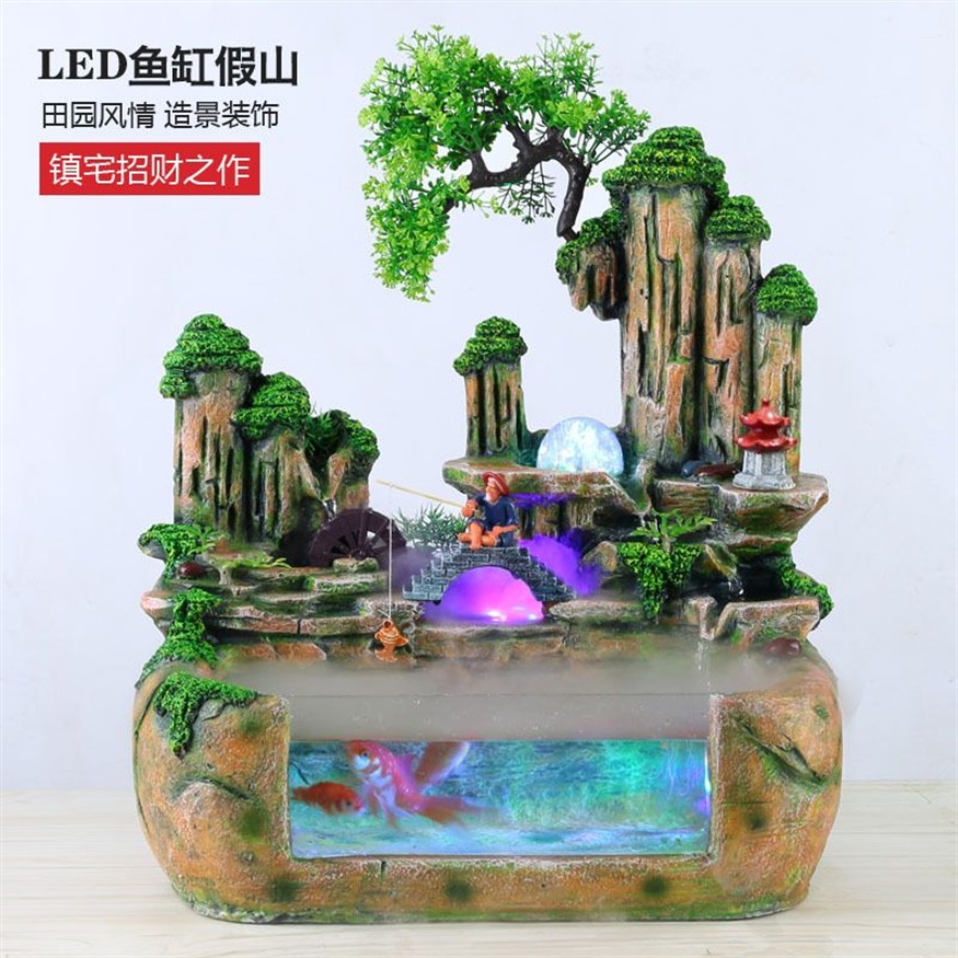 帶假山的玻璃魚缸：帶假山的玻璃魚缸是一種流行的室內裝飾品 帶假山的玻璃魚缸：帶假山的玻璃魚缸是一種流行的室內裝飾品 魚缸百科 第3張