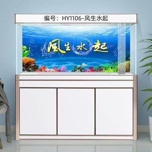 白色魚(yú)缸背景圖高清：如何選擇合適的白色魚(yú)缸背景圖