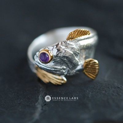 龍魚(yú)戒指怎么搭配好看