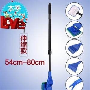 擦洗魚缸內側的工具有哪些：擦洗魚缸內側時可以使用以下幾種工具