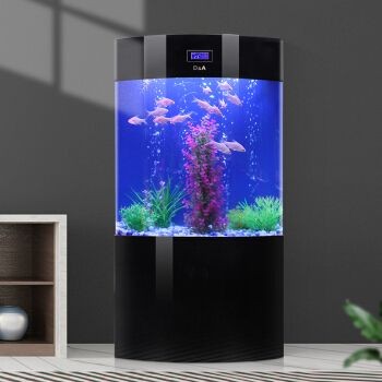 大型底濾魚缸造景圖：大型底濾魚缸的造景設計 大型底濾魚缸造景圖：大型底濾魚缸的造景設計 魚缸百科 第3張