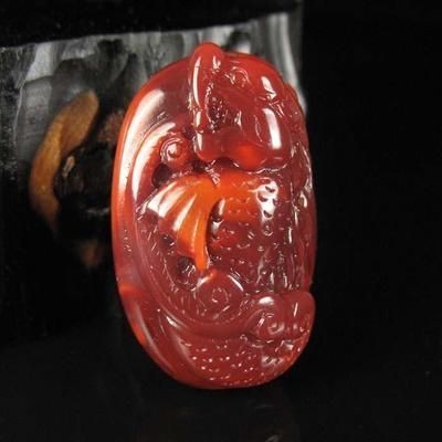 紅色龍魚玉寓意是什么樣的意思 紅色龍魚玉寓意是什么樣的意思 龍魚百科 第1張