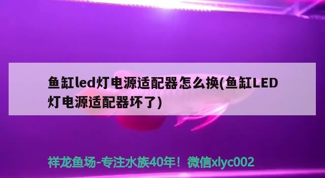 魚缸led燈電源適配器怎么換(魚缸LED燈電源適配器壞了)