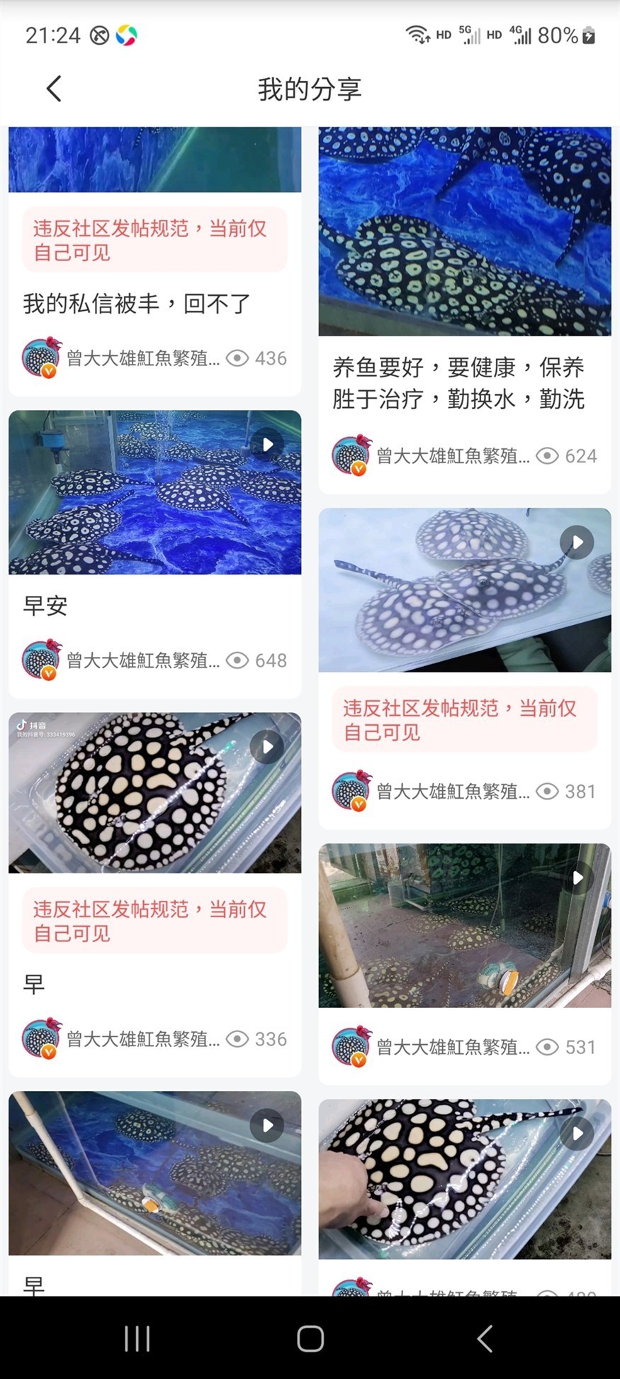 每篇都被刪