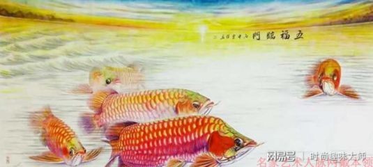 龍魚畫家，魚畫家，探索水墨畫中的神秘 龍魚畫家，魚畫家，探索水墨畫中的神秘 龍魚百科 第3張