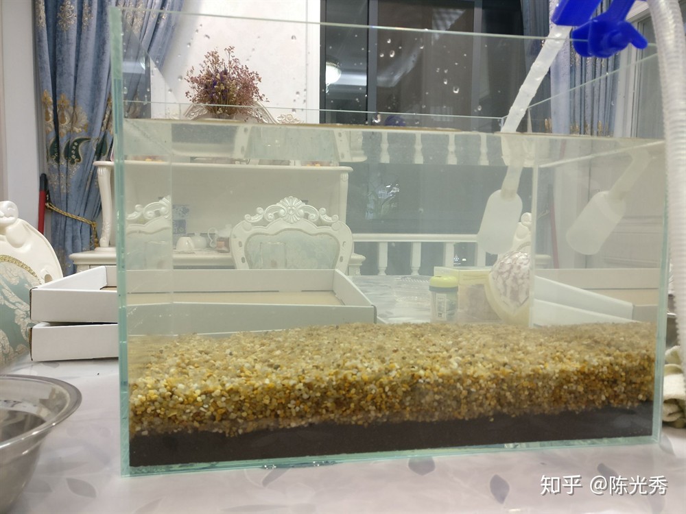 大魚(yú)缸加水