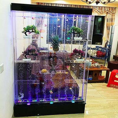 玻璃魚缸自制流水：玻璃魚缸自制流水的幾種方法，玻璃魚缸自制流水，多種方法及注意事項