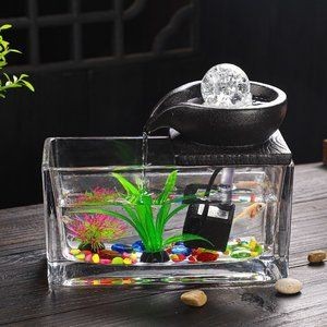 玻璃魚缸自制流水：玻璃魚缸自制流水的幾種方法，玻璃魚缸自制流水，多種方法及注意事項