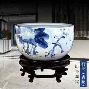 大青花瓷魚缸怎么擺放好：大青花瓷魚缸應該如何擺放，青花瓷魚缸擺放攻略，位置、風水與美觀兼顧的