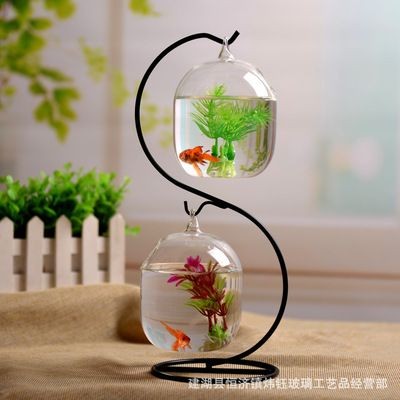 玻璃魚缸裝飾