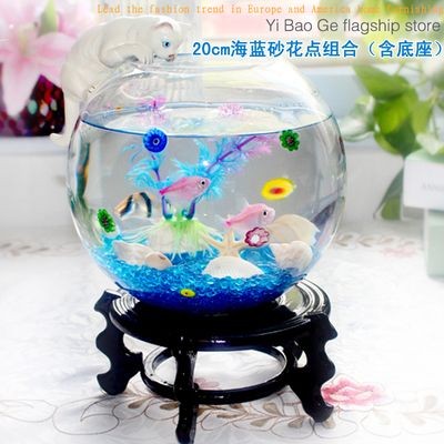 玻璃魚缸裝飾