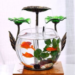 玻璃魚缸裝飾