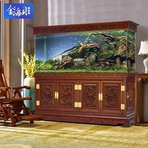 養龍魚缸底能放什么東西
