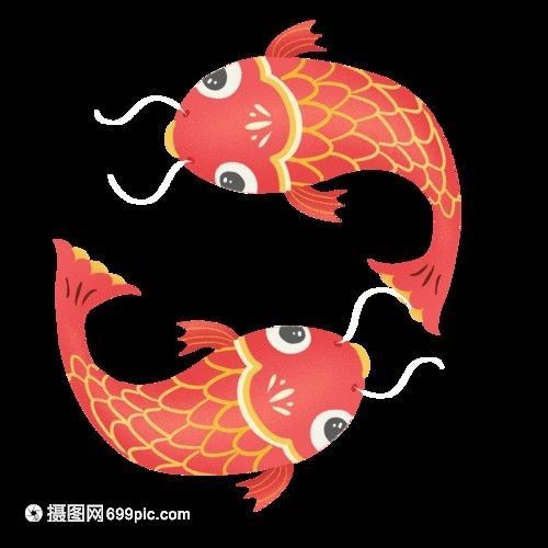 龍魚卡通頭像
