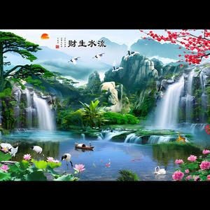 魚缸背景圖案的選擇指南在選擇魚缸背景圖案的選擇指南：家居裝飾與風水學的結(jié)合