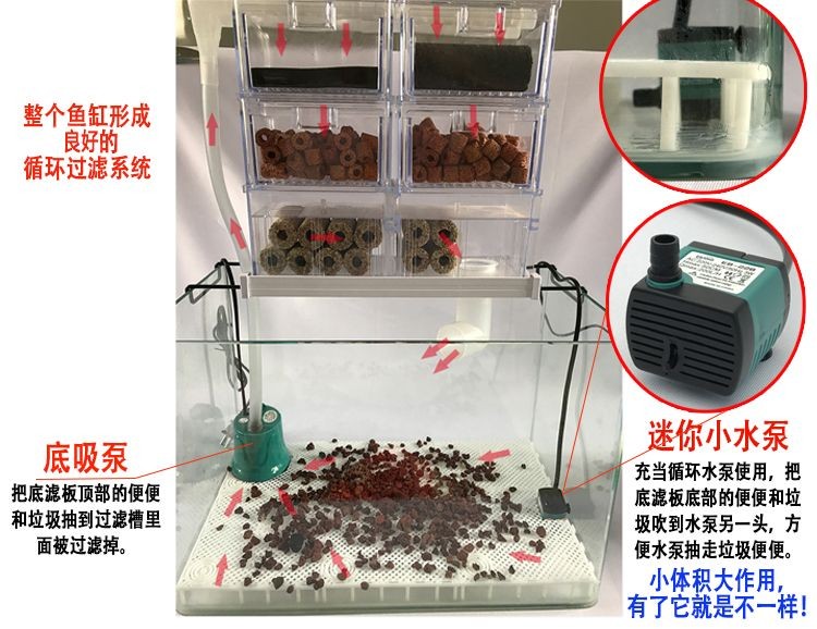 底濾魚缸底砂的選擇與養護：底濾魚缸底濾魚缸底砂的放置是一個關鍵步驟不可忽視