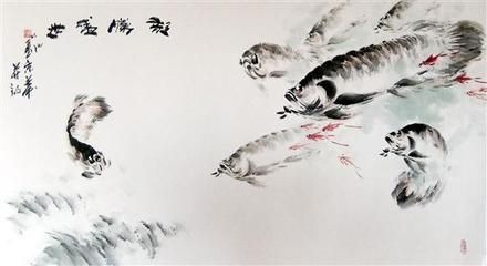 金龍魚畫家 薛九州