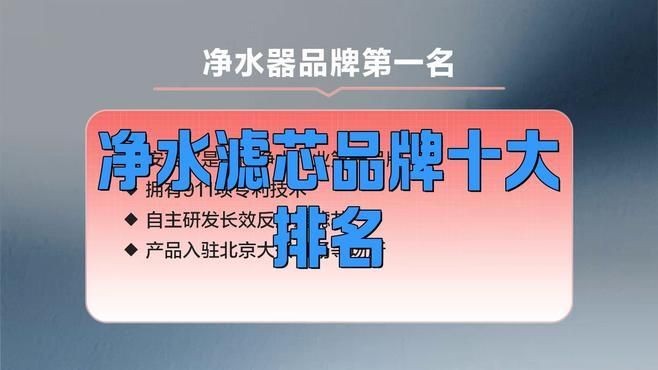 凈水濾芯品牌十大排名，你可以按需選擇，，直白型，凈水濾芯十大品牌排行揭曉，吸睛型，速看！凈水濾芯品牌TOP10榜單，專業型，權威發布，凈水濾芯