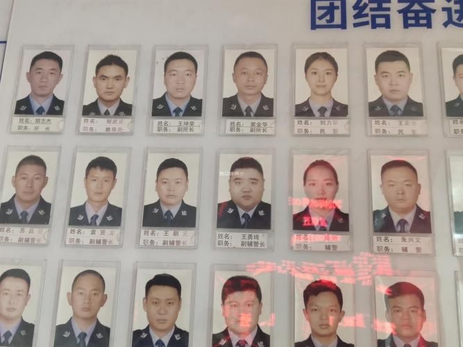 和龍市公安局警察名單照片大全圖