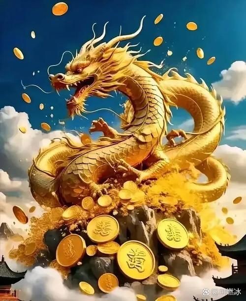 招財金龍圖片大全