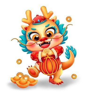 招財龍圖片