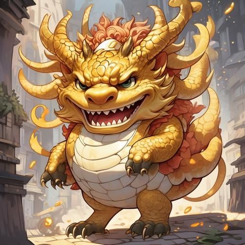 招財龍圖片