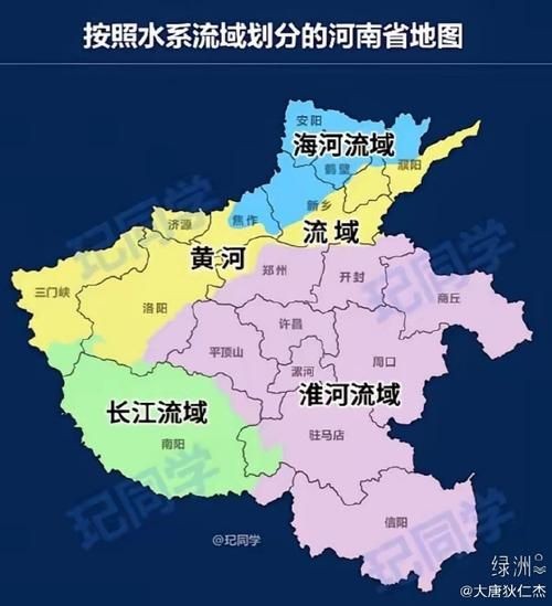 河南省水系分布圖 河南省水系分布圖 龍魚論壇 第6張
