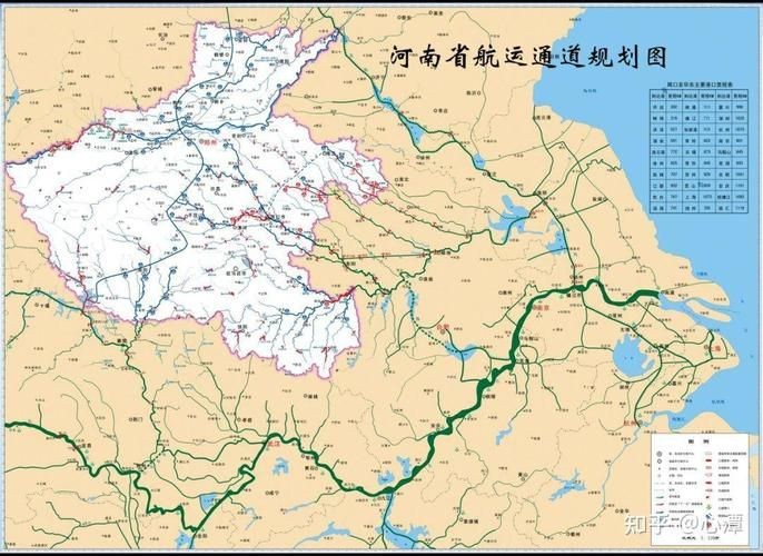河南省水系分布圖 河南省水系分布圖 龍魚論壇 第11張