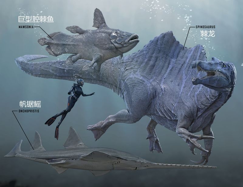 棘龍只吃魚嗎