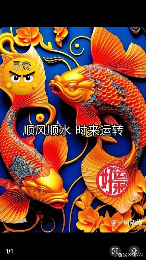 吉祥鯉魚圖片