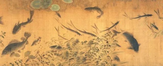 國畫魚圖片大全