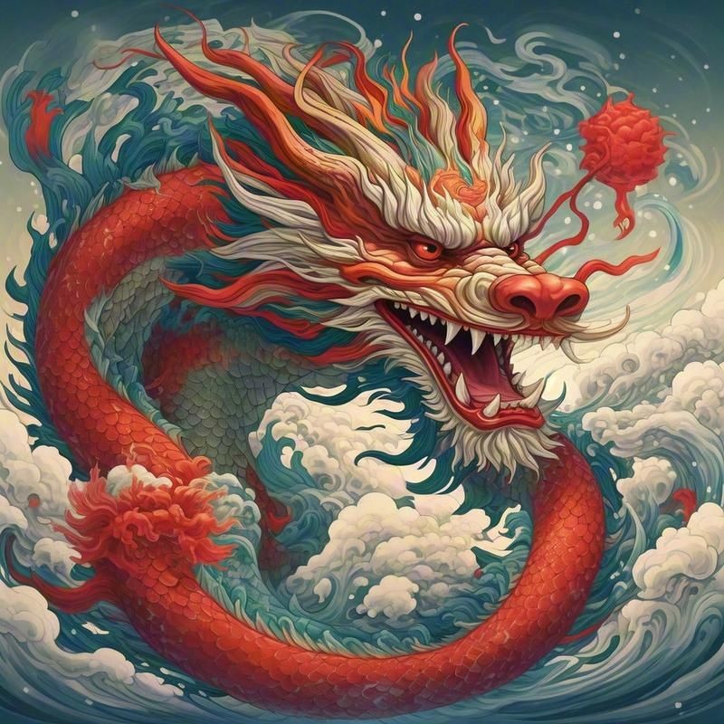 十大吉祥龍圖片，精選十大