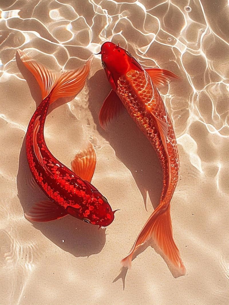 紅色的魚有哪幾種圖片，盤點全球驚艷紅色觀賞魚品種及