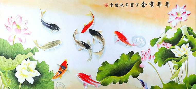 九魚圖不能亂掛,九魚圖懸掛有講究,這些風水禁忌千萬別犯 龍魚百科 第5張 九魚圖不能亂掛,九魚圖懸掛有講究,這些風水禁忌千萬別犯 九魚圖不能亂掛,九魚圖懸掛有講究,這些風水禁忌千萬別犯 龍魚百科 第5張