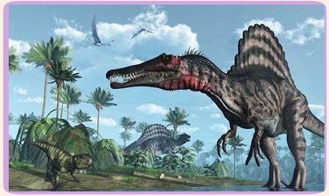 棘龍霸王龍VS牛龍，史前霸主終極對決，棘龍、霸王龍與牛